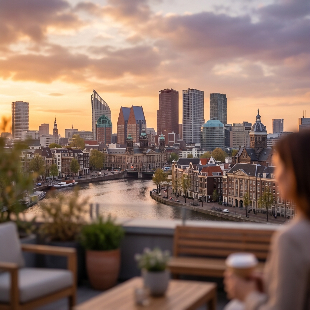 Beautiful European Cityscape